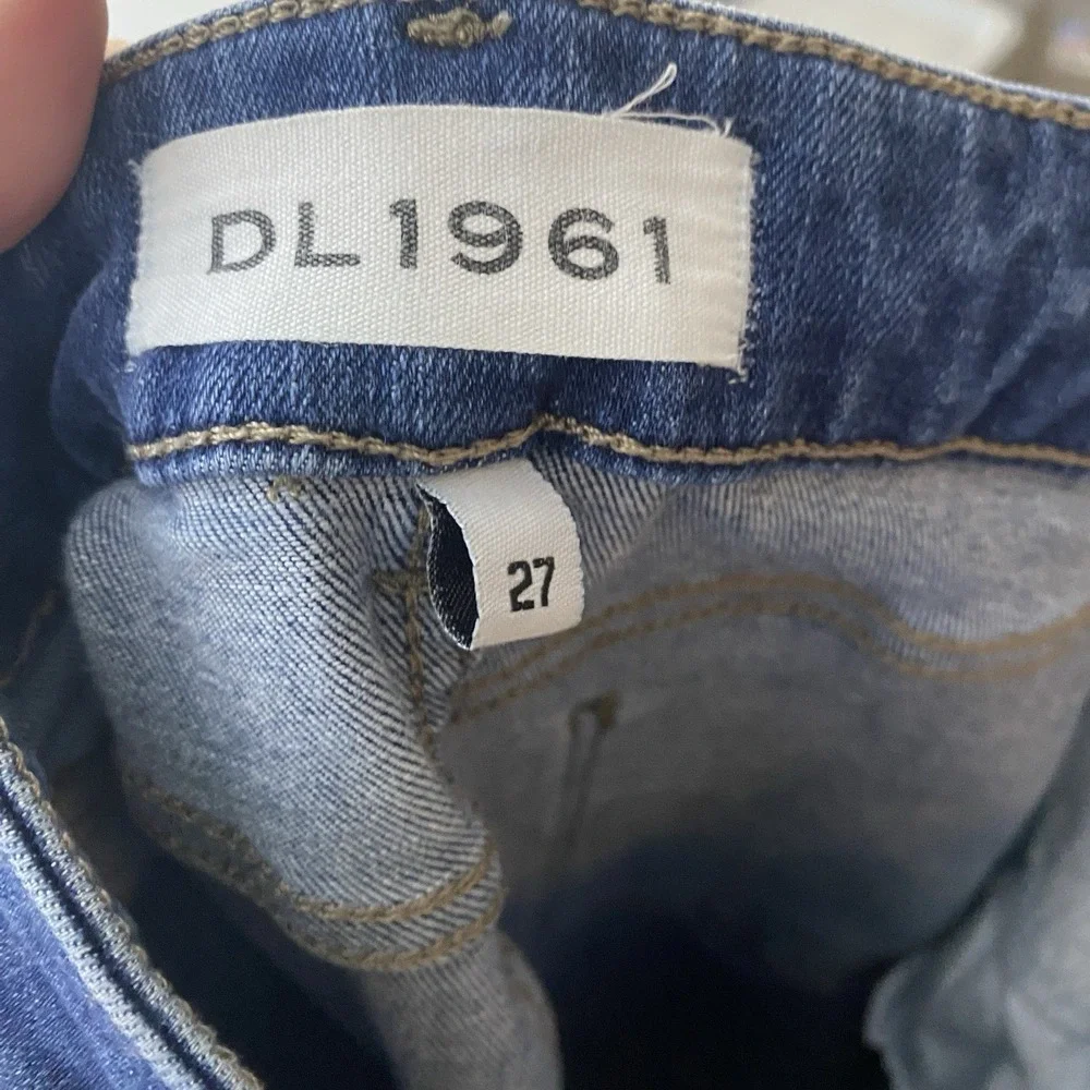 DL1961 Florence Instasculpt‎ Pacific Mid Rise Skinny Jeans Dark Wash Women's 27